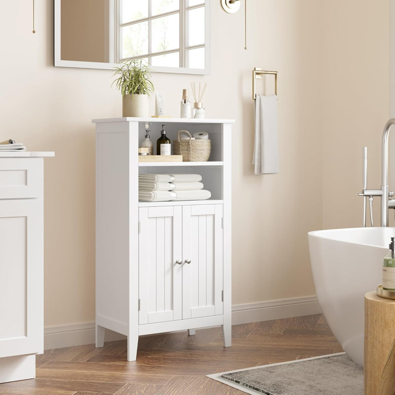 Red Barrel Studio® Bathroom Storage Cabinet, Free Standing Bathroom ...